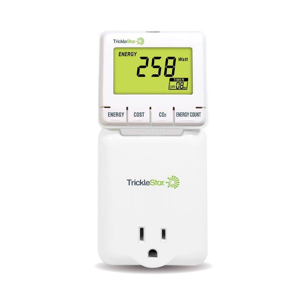 TrickleStar 890EM-US-W Plug-in Energy Monitor
