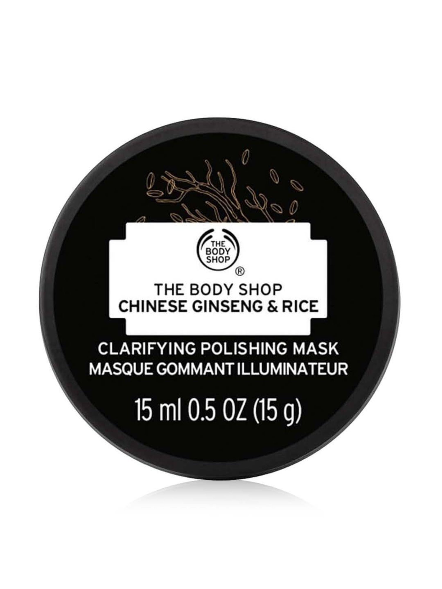 The Body Shop Chinese Ginseng & Rice Clarifying Polishing Mask - 15 ml