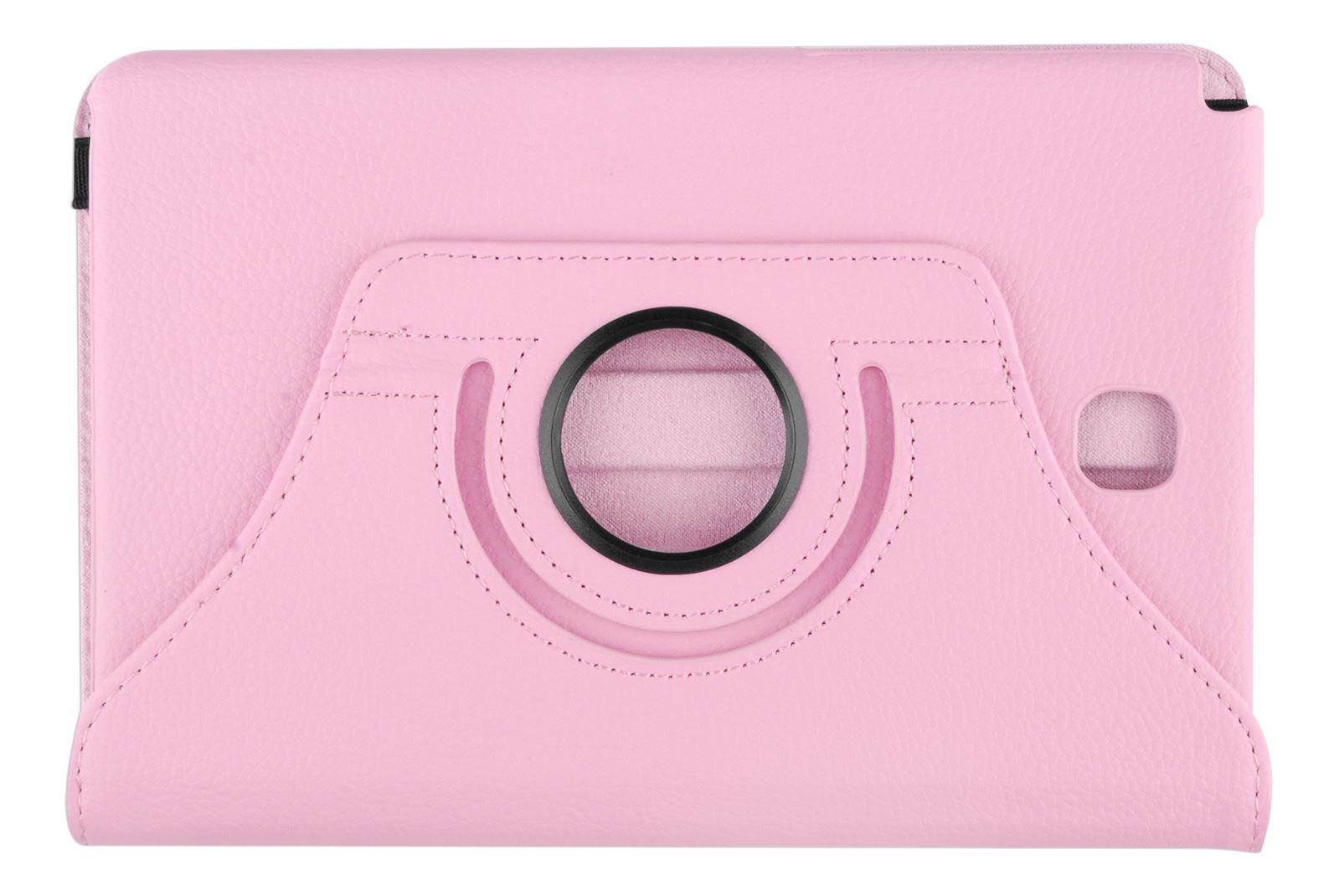 Hellfire Trading PU Leather Case 360 Rotating for Samsung Galaxy Tab A 8 T350 8" - Purple