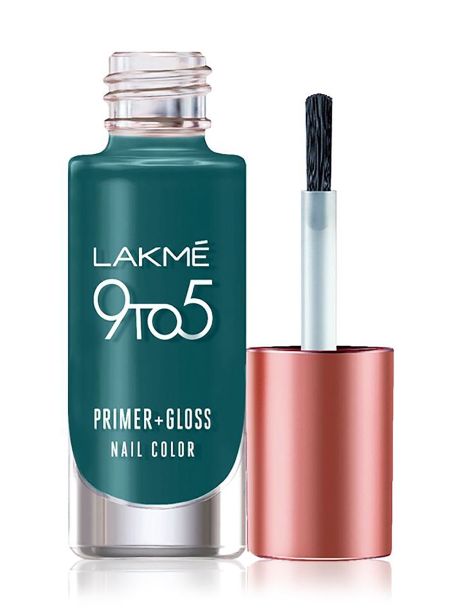 Lakme 9 to 5 Primer & Gloss Nail Colour Emerald Power - 6 ml