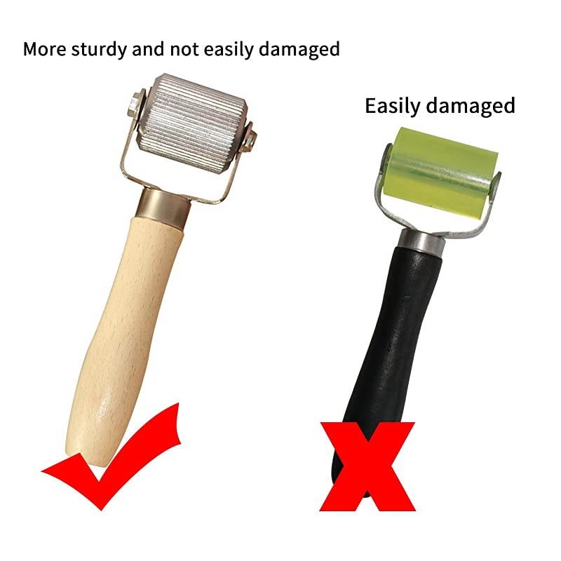 Sound Deadening Rolling Sound Proof Insulation 2 Pcs For Auto Noise Roller Sound Deadener Application Installation Tool Rolling Wheel Interior Accessories