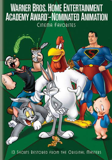 STUDIO DISTRIBUTION SERVI WARNER BROS HOME ENT ACADEMY AWARD-NOMINATED ANIMATION-P2-CINEMA FAV (DVD) D382506D