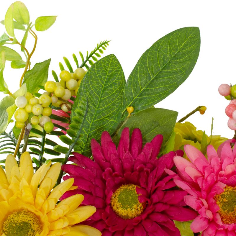 Northlight Frosted Pine Cone and Foliage Artificial Christmas Twig Wreath - 15 Inch, Unlit