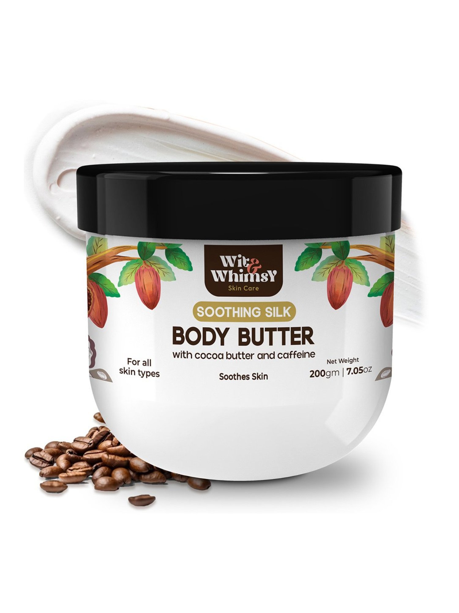 Wit & Whimsy Soothing Silk Body Butter - 200 gm