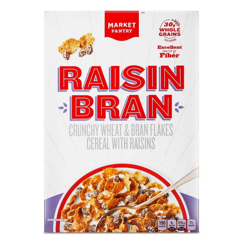 Raisin Bran Breakfast Cereal - 18.7oz - Market Pantry™