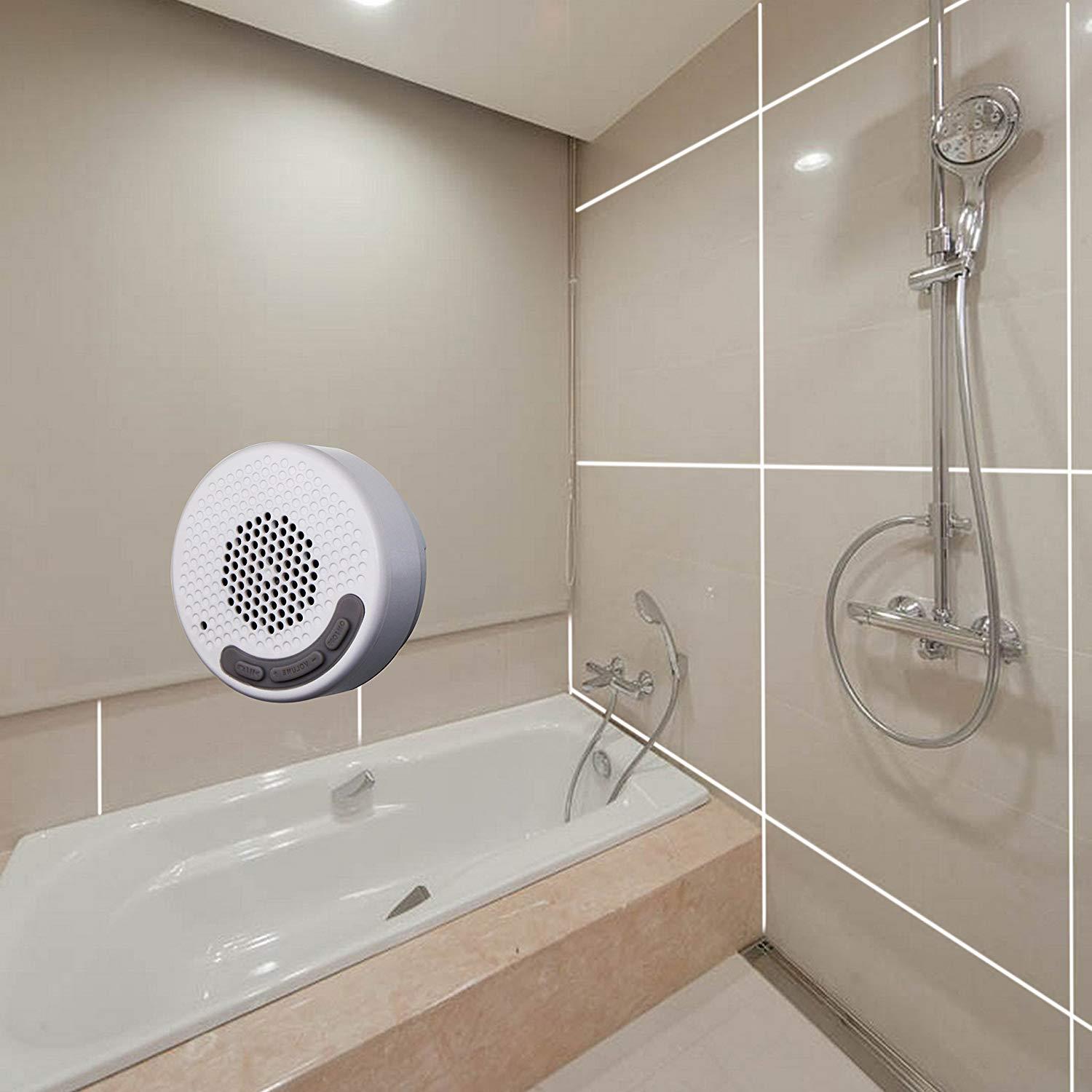 YOO.MEE Magnetic Suction Music Speakers with Waterproof, Portable, and Colorful Suit for anyplace in Your Kitchen Cooking or Bath Showering, for Music and Phone Wireless Kitchen and Bath Speaker