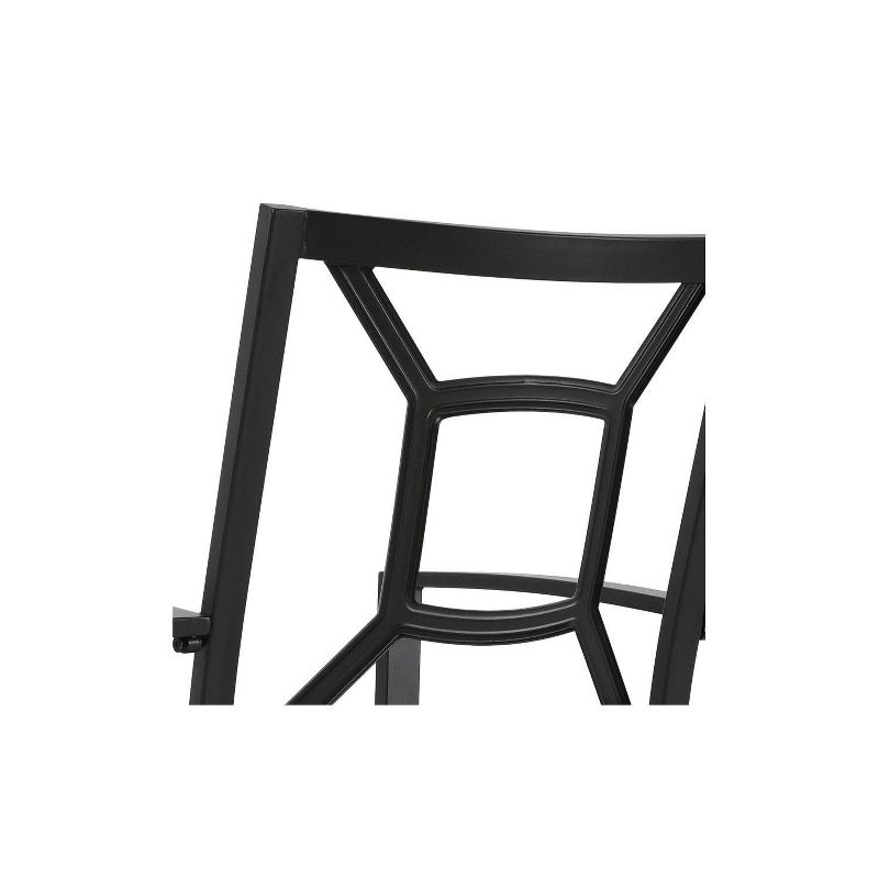 2pc Iron Dining Chairs - Nuu Garden