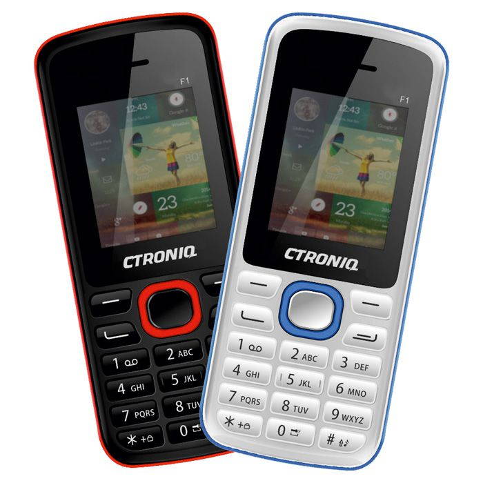 Ctroniq Feature Phone - Force F1 - White