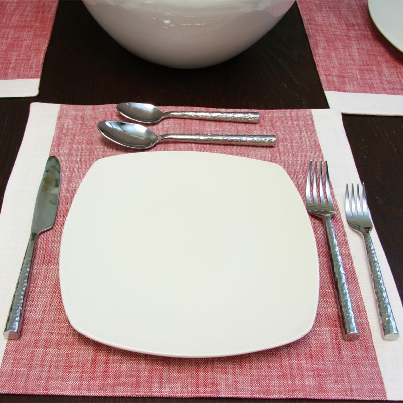 Gourmet Settings 20pc Twist Flatware Set