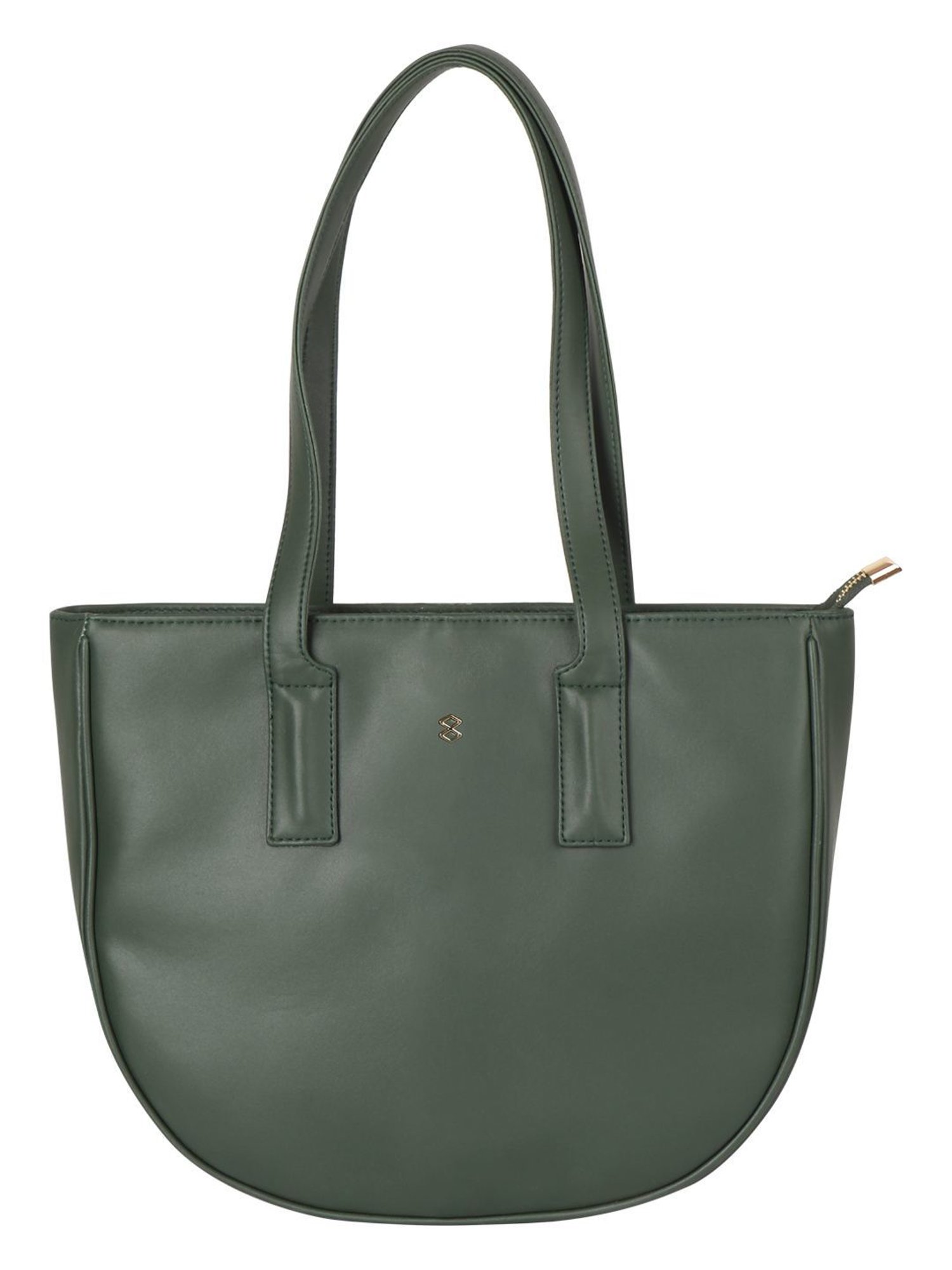 Horra Green Medium Shoulder Bag