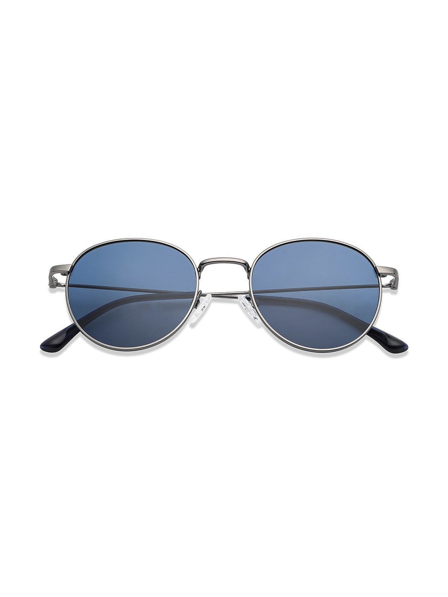 Vincent Chase by Lenskart 149043 Blue Polarized Round Sunglasses