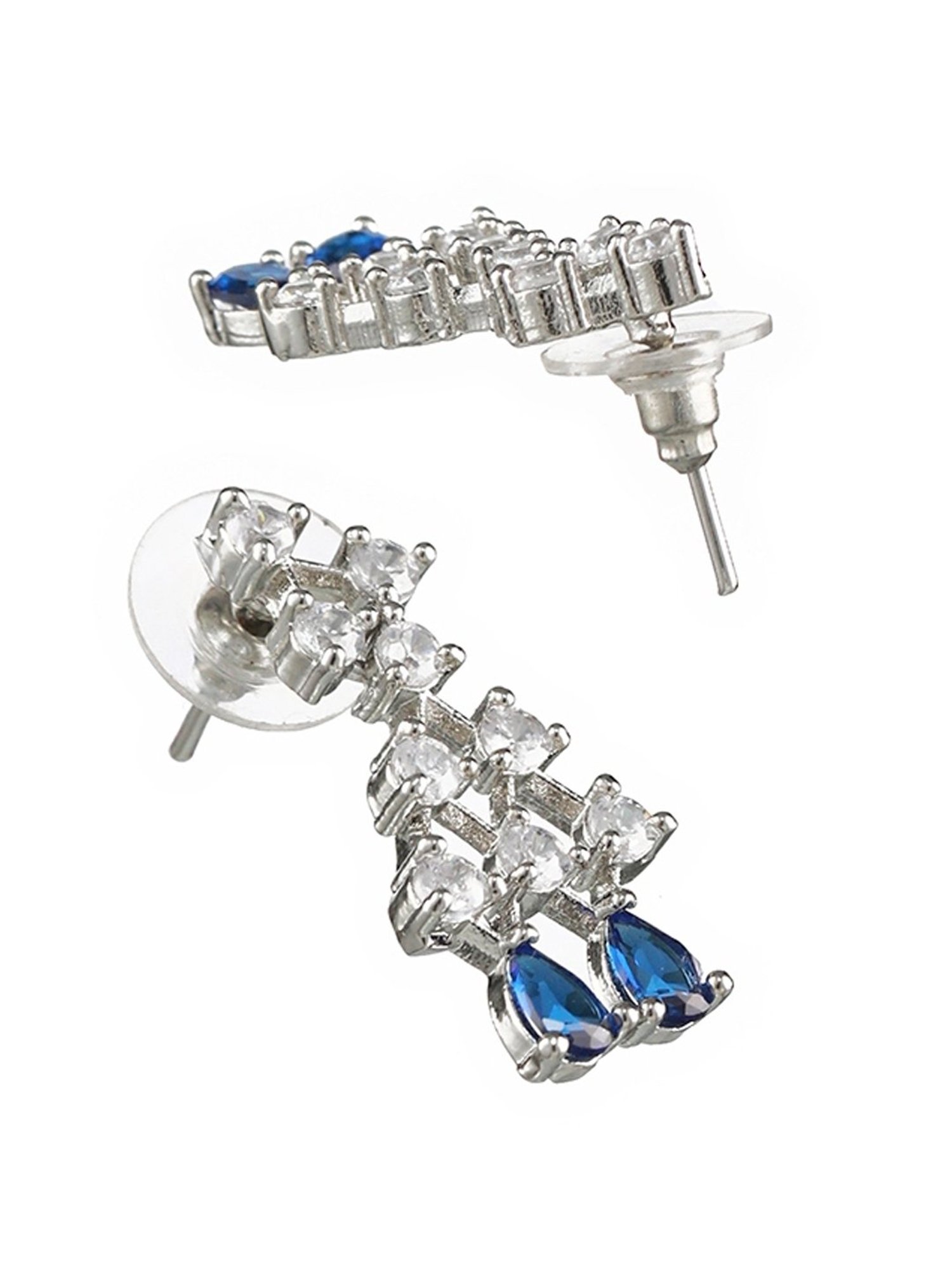 Bold By Priyaasi Men's Stylish Silver-Plated Dumbbell Pendant on a Trendy Chain