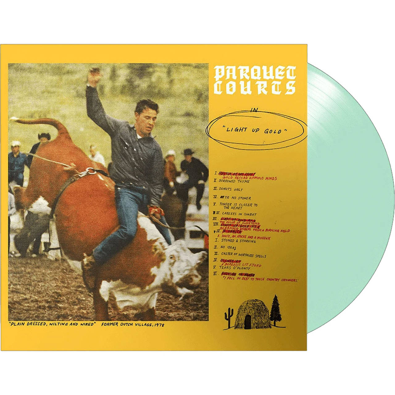 Parquet Courts Light Up Gold LP (Glow-In-The-Dark Vinyl)