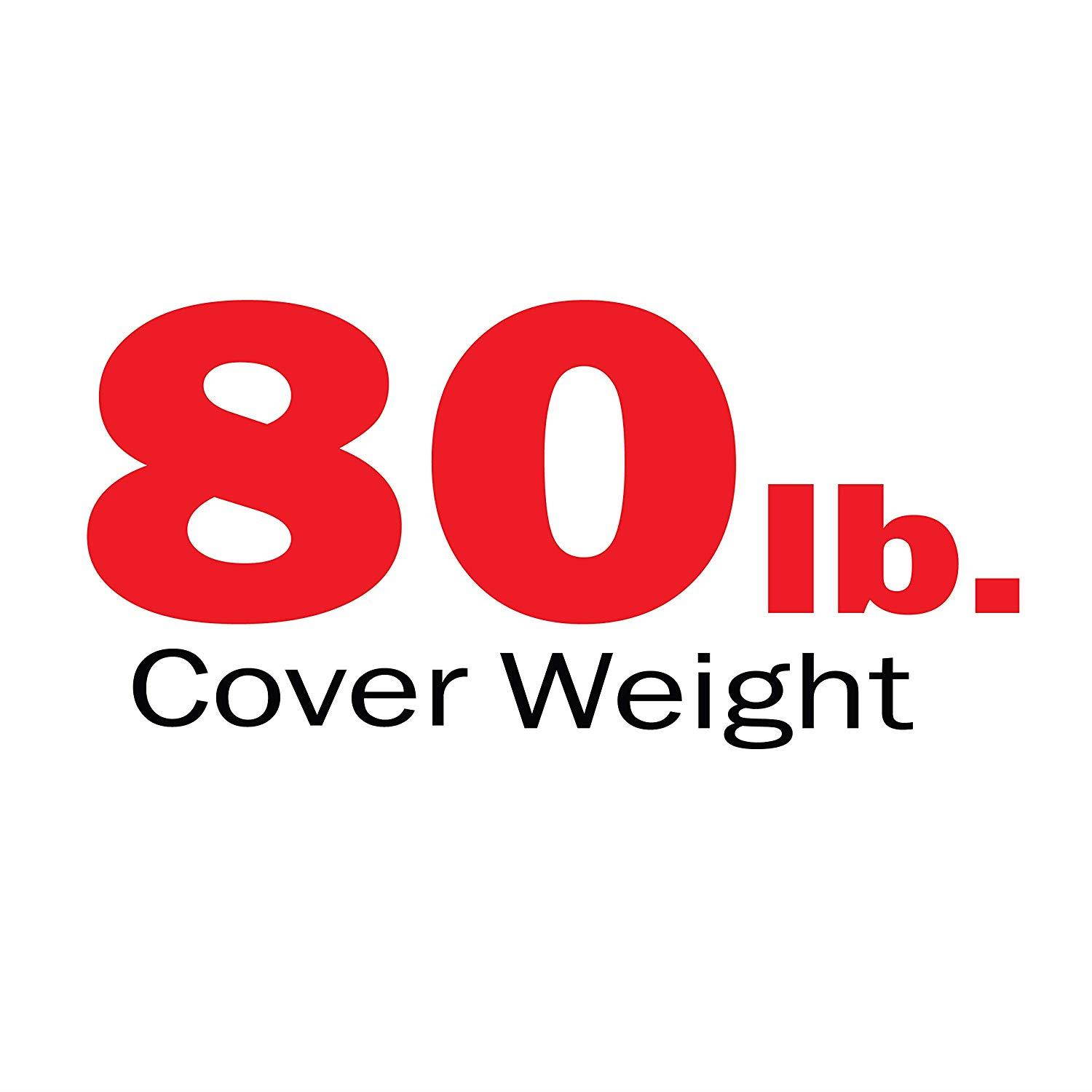 Accent Opaque Thick Cardstock Paper, White Paper, 80lb Cover, 216 gsm, 20 x 14, 97 Bright, 4 Reams / 800 Sheets &ndash; Smooth, Heavy Card Stock (188099C)