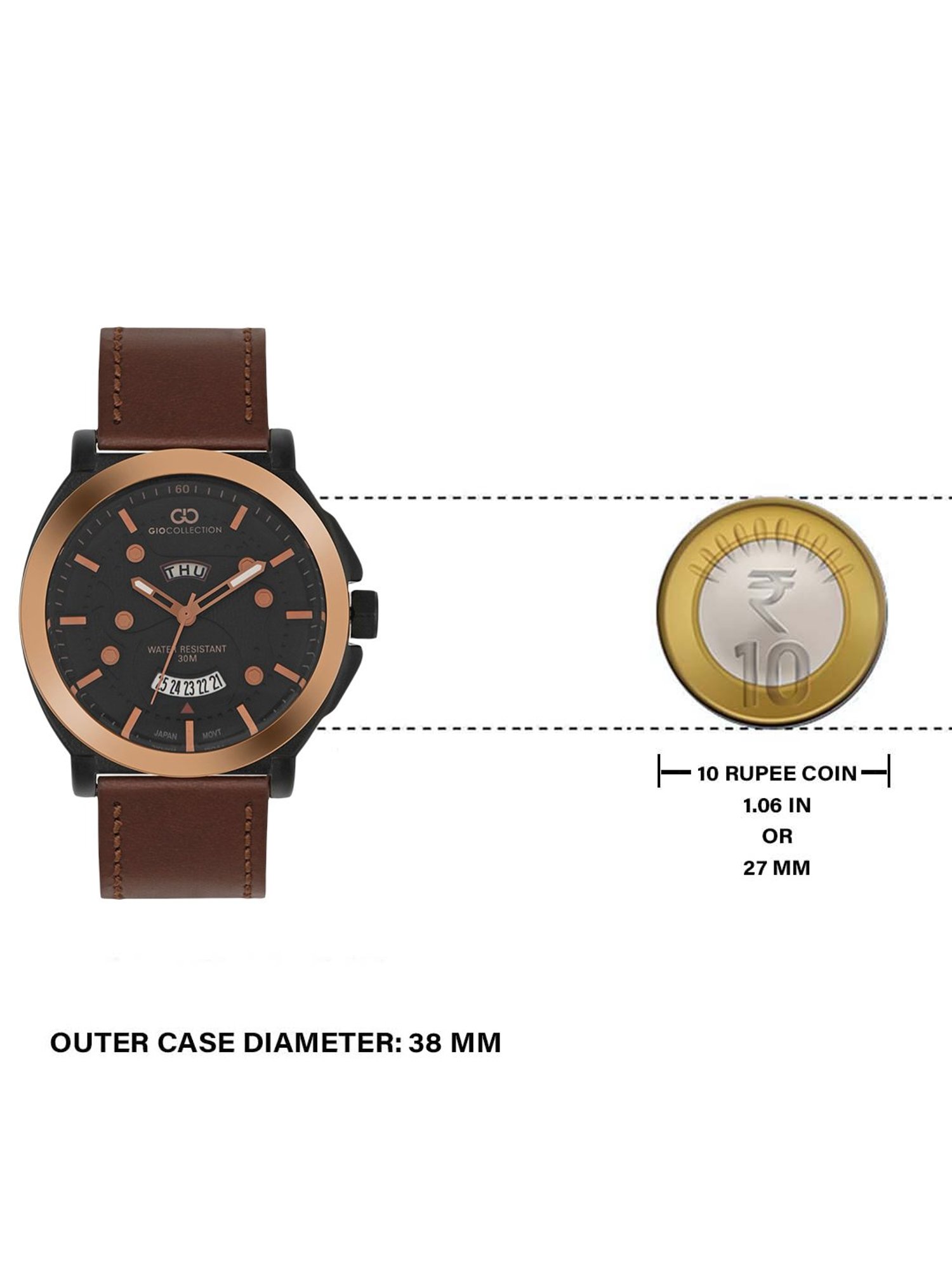 Gio Collection G3024-33 Analog Watch for Men