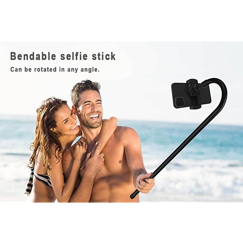 Mobile Phone Stand Lazy Bracket Cell Phone HolderPhone Holder for Bed DIY Free Rotating Mounts with Multiple Function Neck Phone Holder Gooseneck Cell Phone Holders Can Remote Selfie