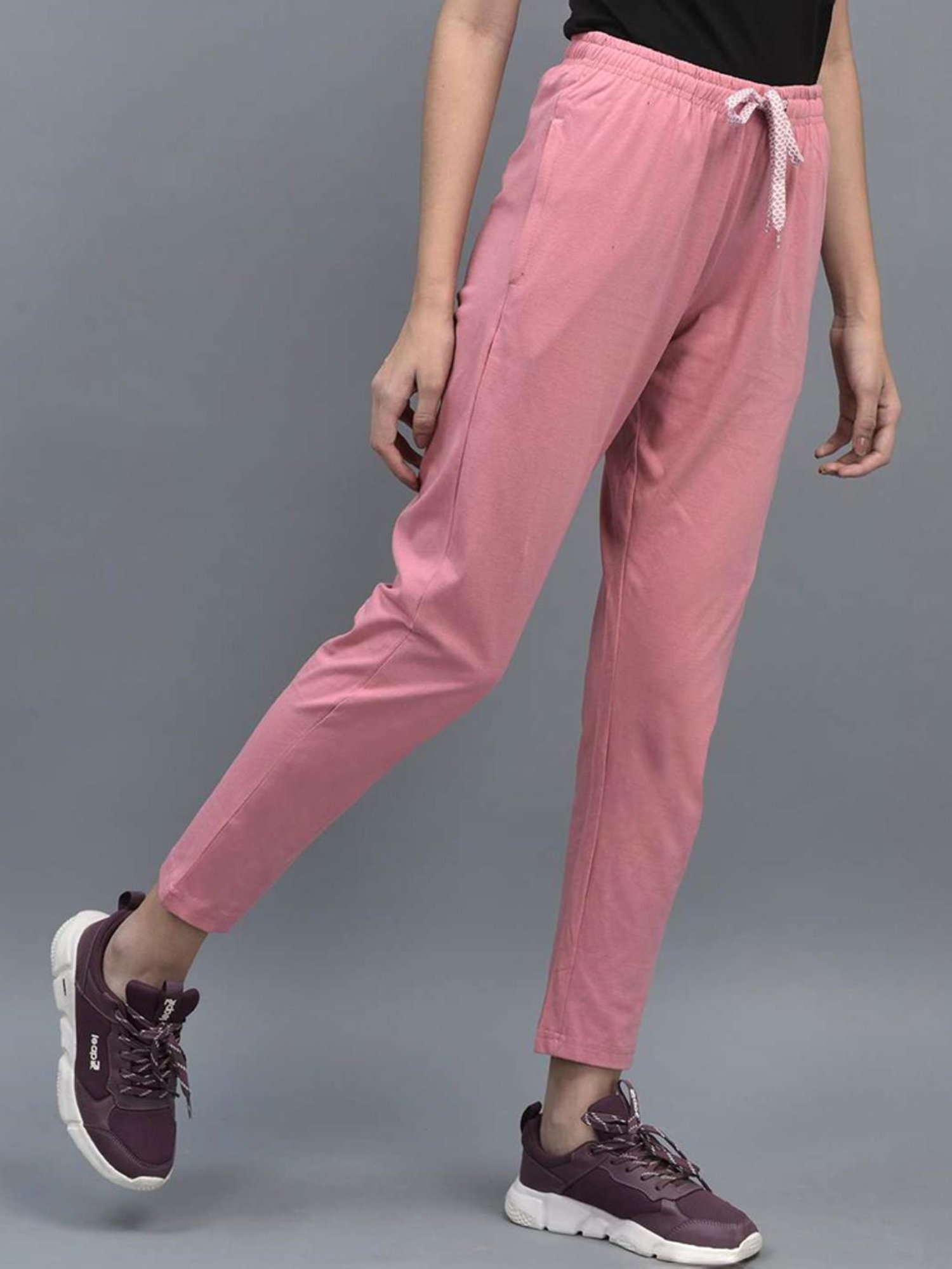 Dollar Pink Cotton Track Pants