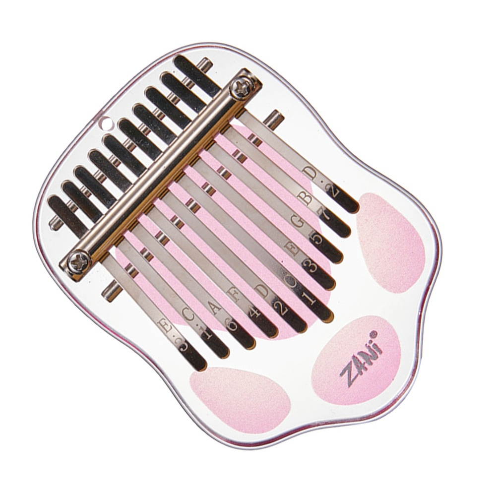 1 Set Compact Lightweight Portable Kalimba Thumb Piano Acrylic Finger Piano for Men