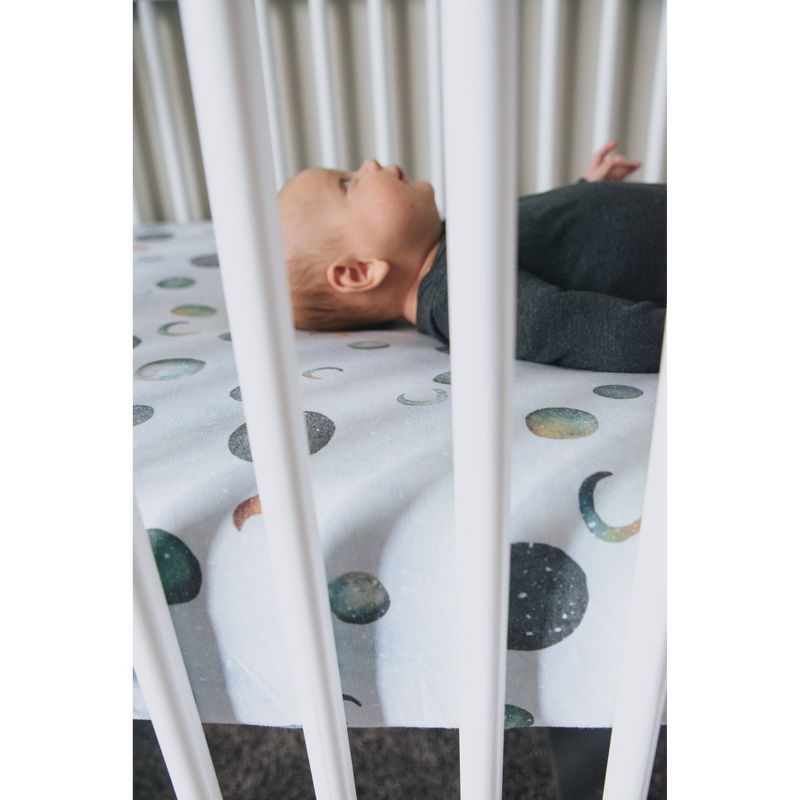 Clementine Kids Blush Bloom Crib Sheet