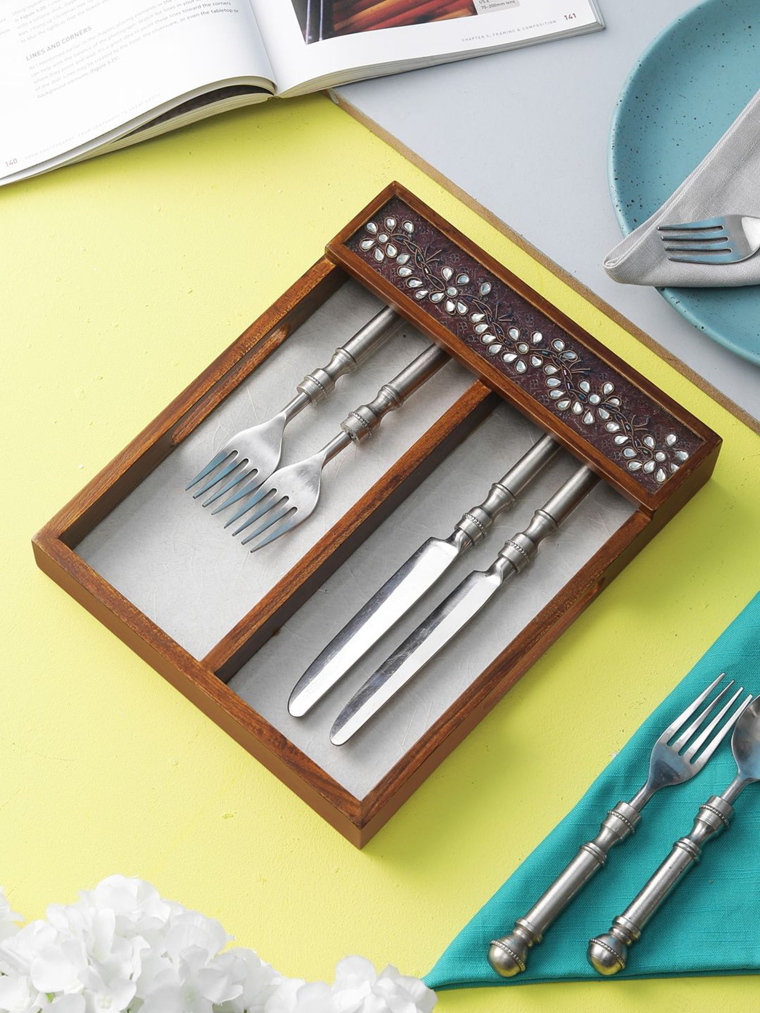 Joseph Joseph Grey Polypropylene 3-Tier Shelf Organizer With Drawer For Cabinet