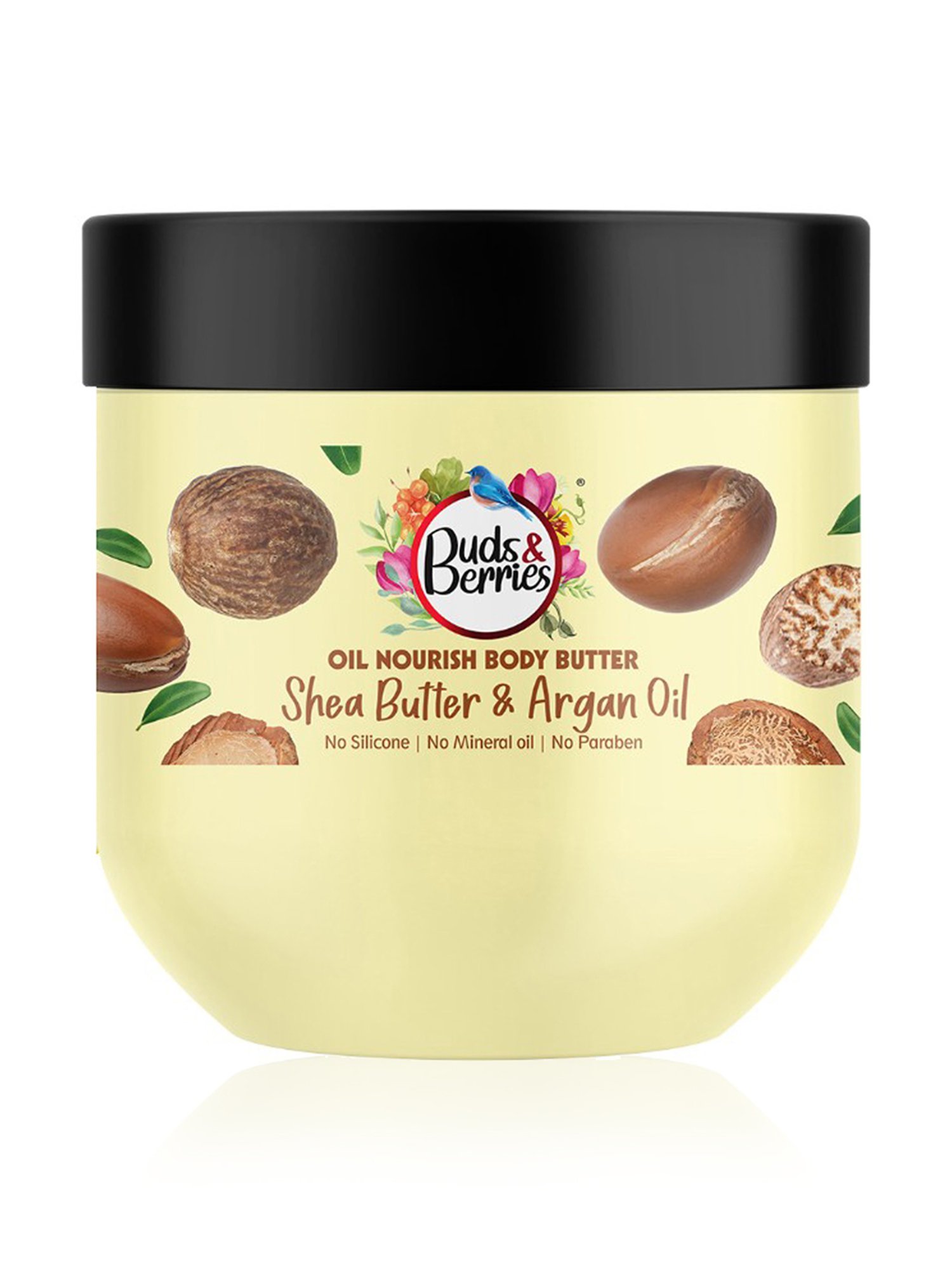Buds & Berries Shea Butter & Argan Oil Nourish Body Butter - 200 ml