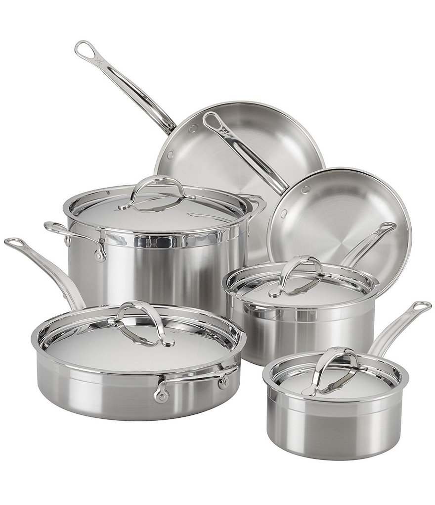 Hestan ProBond Stainless Steel Ultimate Cookware Set, 10-Piece