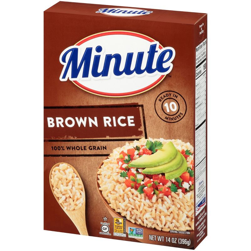 Minute Instant Whole Grain Brown Rice - 14oz