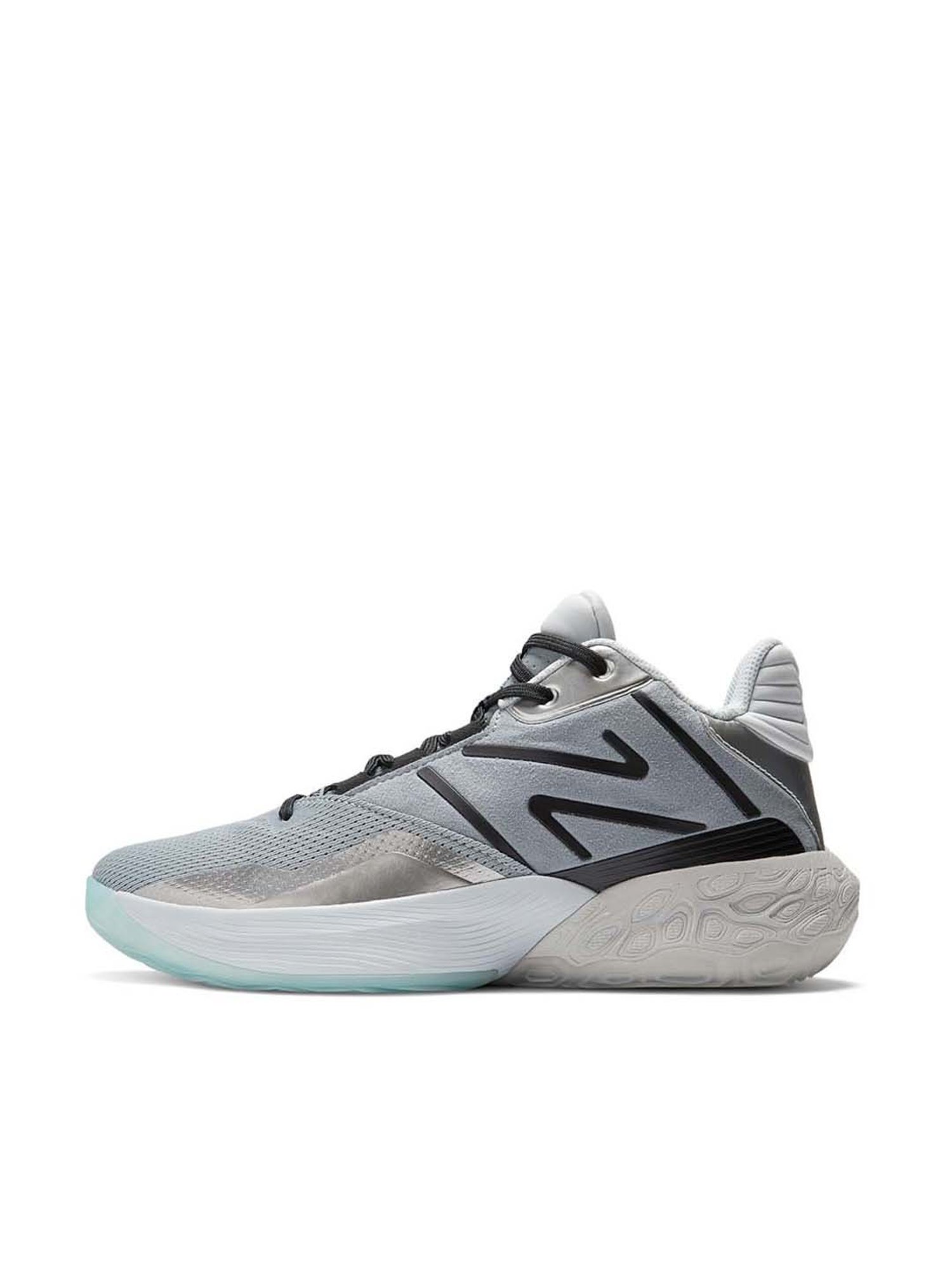 New Balance Men's Fuelcell Grey Basketball Shoes