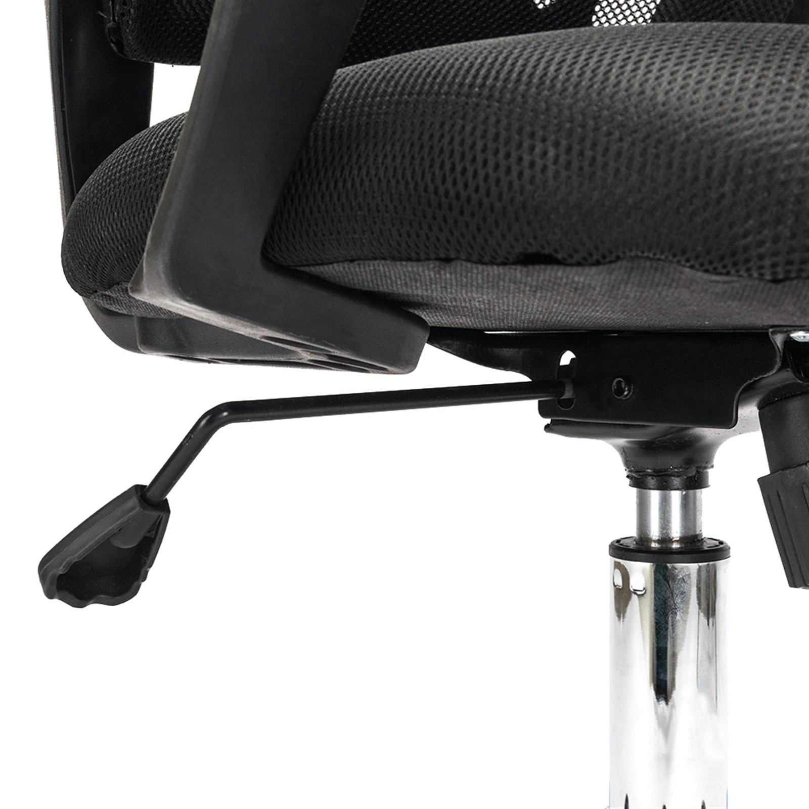 Office Chair Ergonomic Computer Desk Chair Mid Back Swivel Rolling Chair with Height Adjustable Lumbar Support Mesh Executive Chair with Armrests