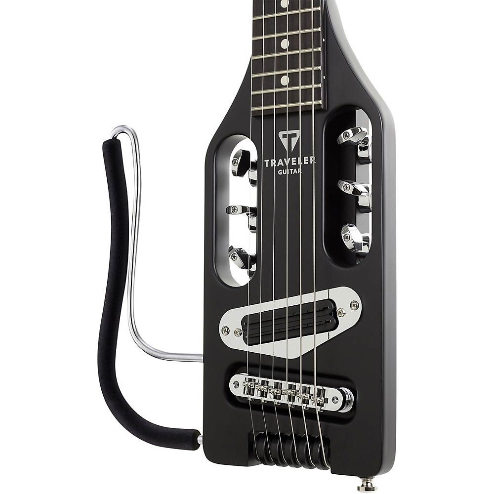 Traveler Guitar Ultra-Light Electric Lefty Electric Travel Guitar Matte Black