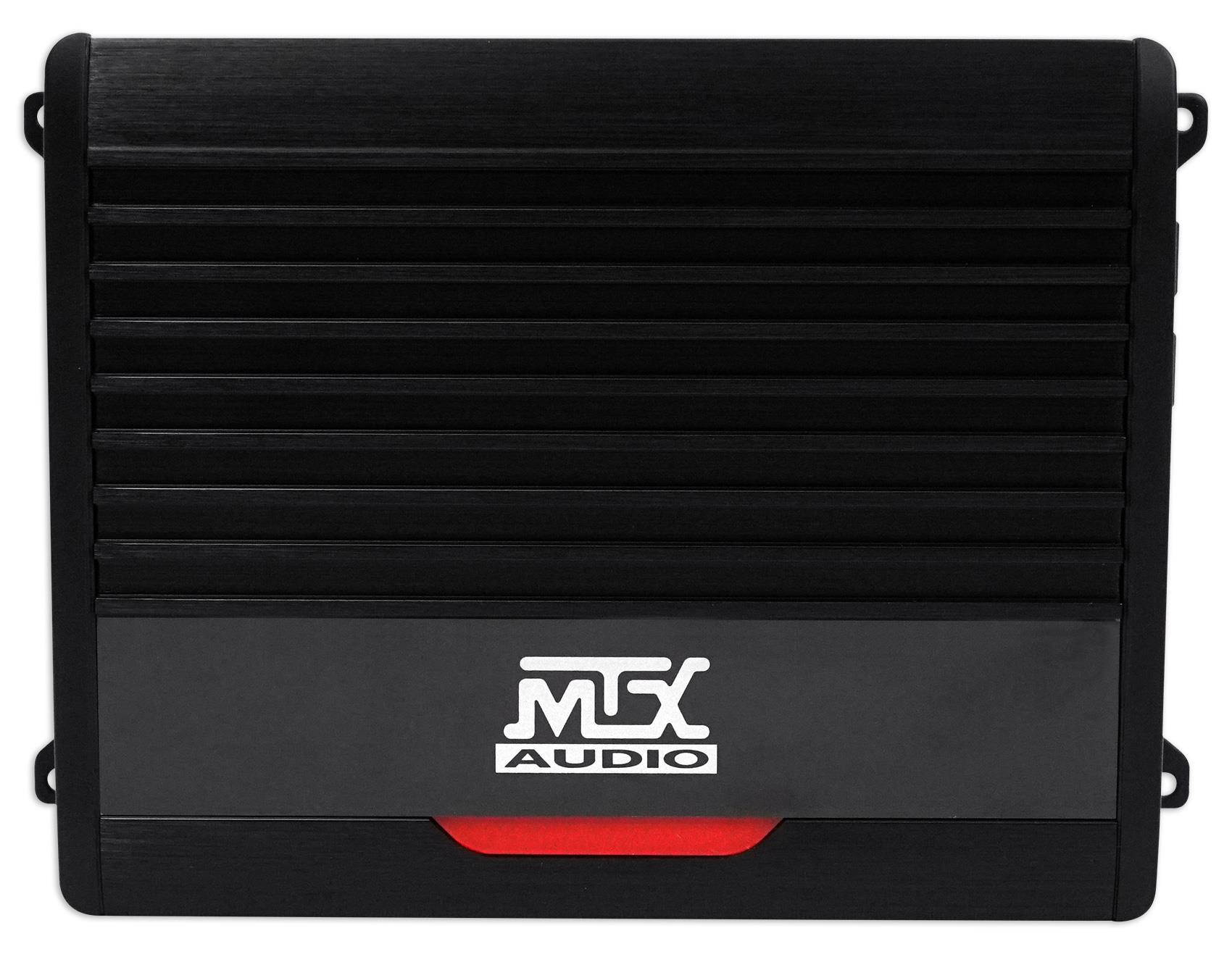 MTX THUNDER500.1 500 Watt RMS Mono Class D 2-Ohm Car Audio Amplifier+Amp Kit