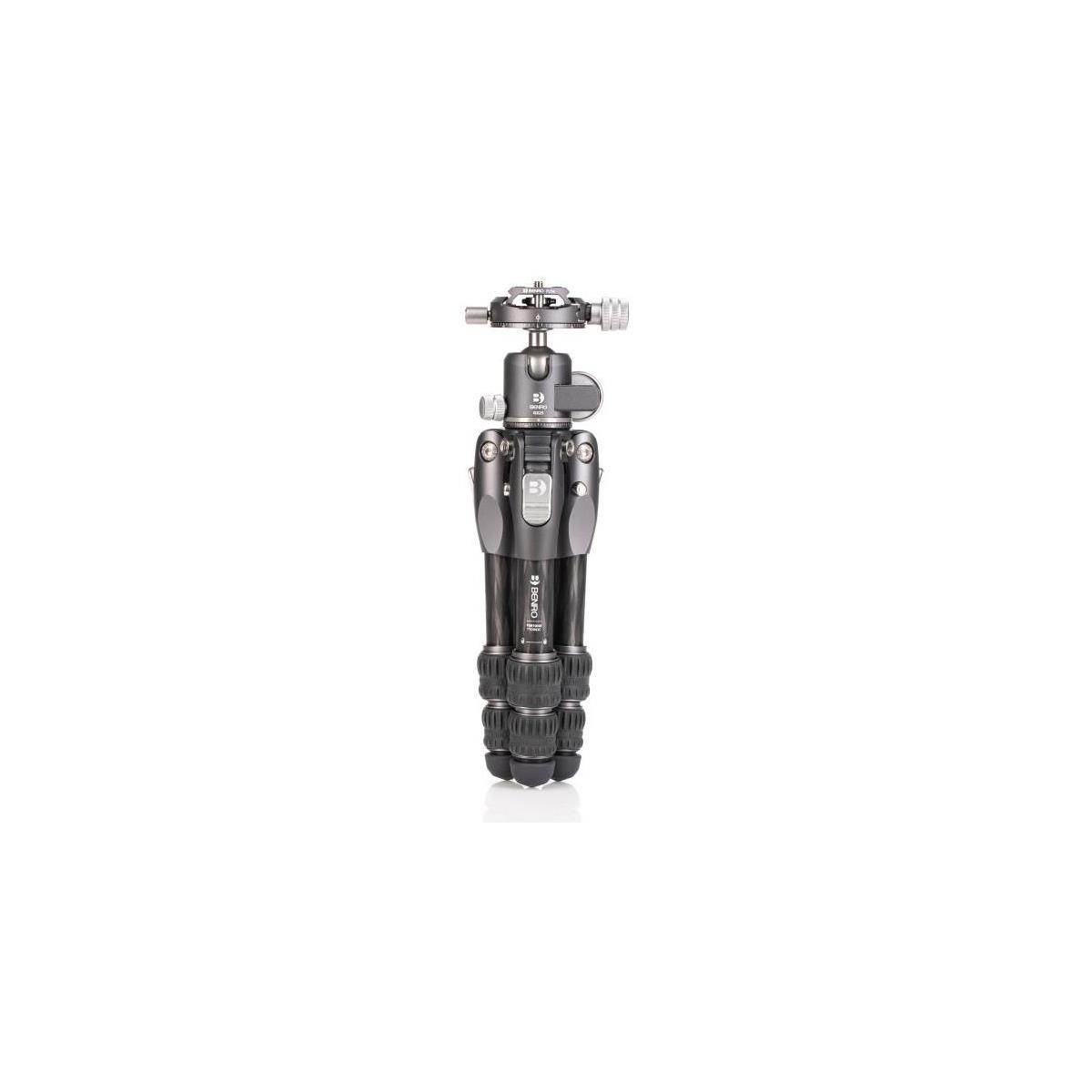 Benro Tortoise Columnless CF Zero Series 3-Leg Section Tripod with GX25 Ballhead