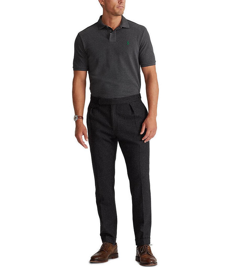 Polo Ralph Lauren Classic-Fit Solid Mesh Polo Shirt