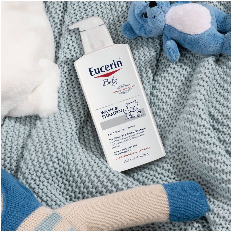 Eucerin Baby Wash & Shampoo - 13.5 fl oz
