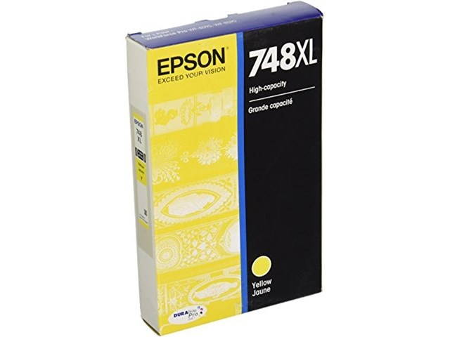 Epson Durabrite Pro 748 Ink Cartridge - Yellow