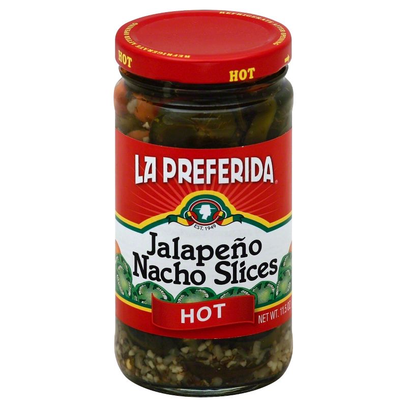 La Preferida Jalapeno Nacho Slices Hot 11.5oz