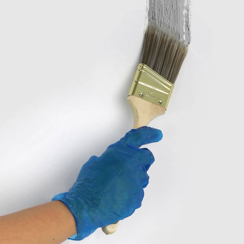 Deluxe Aluminum Handle Toilet Brush with Fully Removable Liner White - Bath Bliss