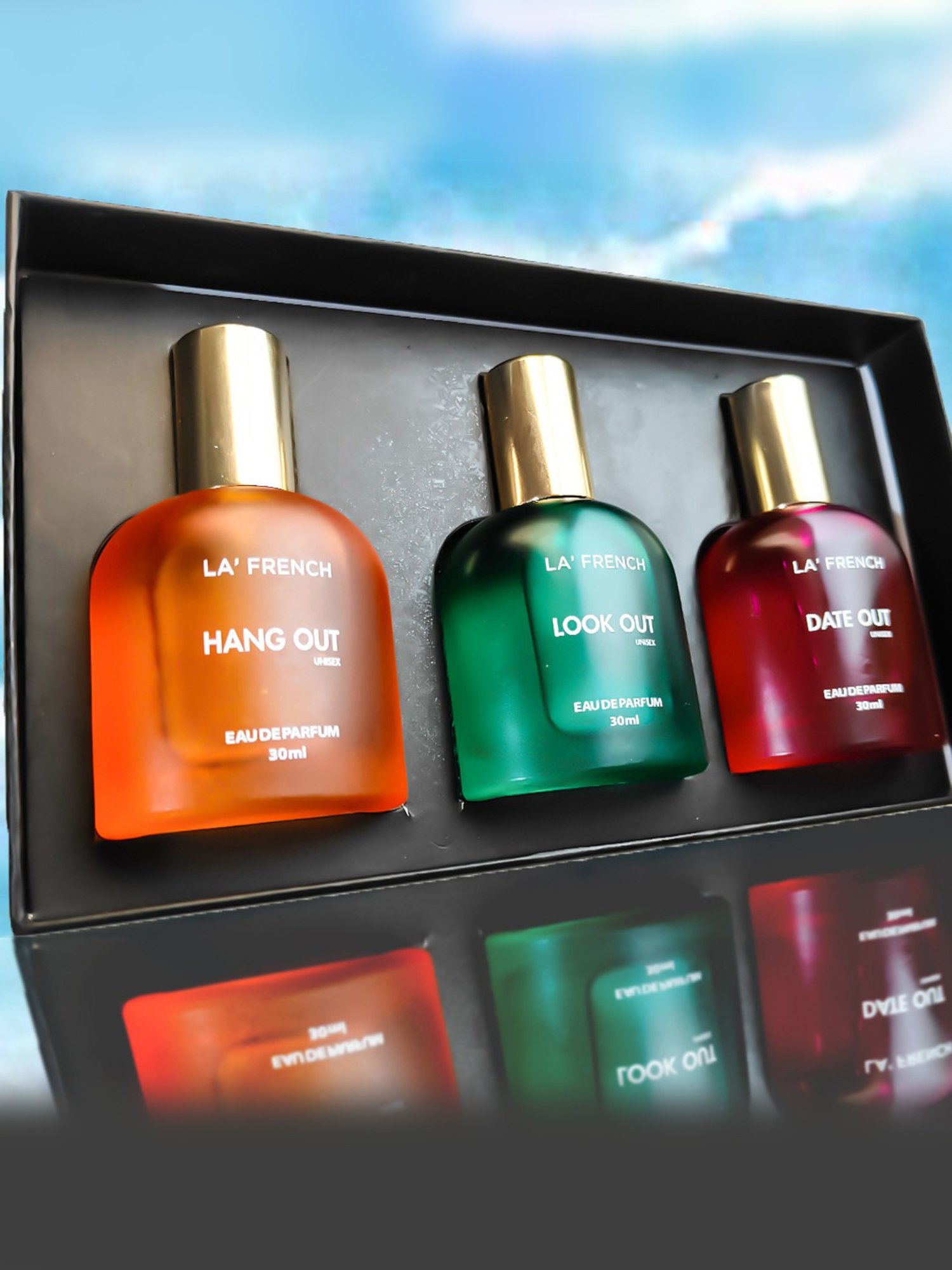 La'french Hang Out, Look Out & Date Out Eau de Parfum Gift Set