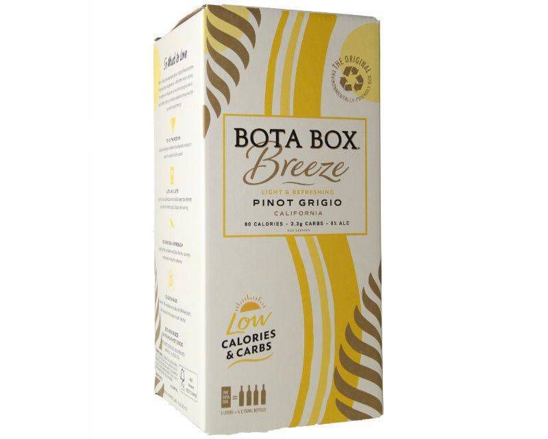 Bota Box Breeze Pinot Grigio White Wine - 3L Bottle