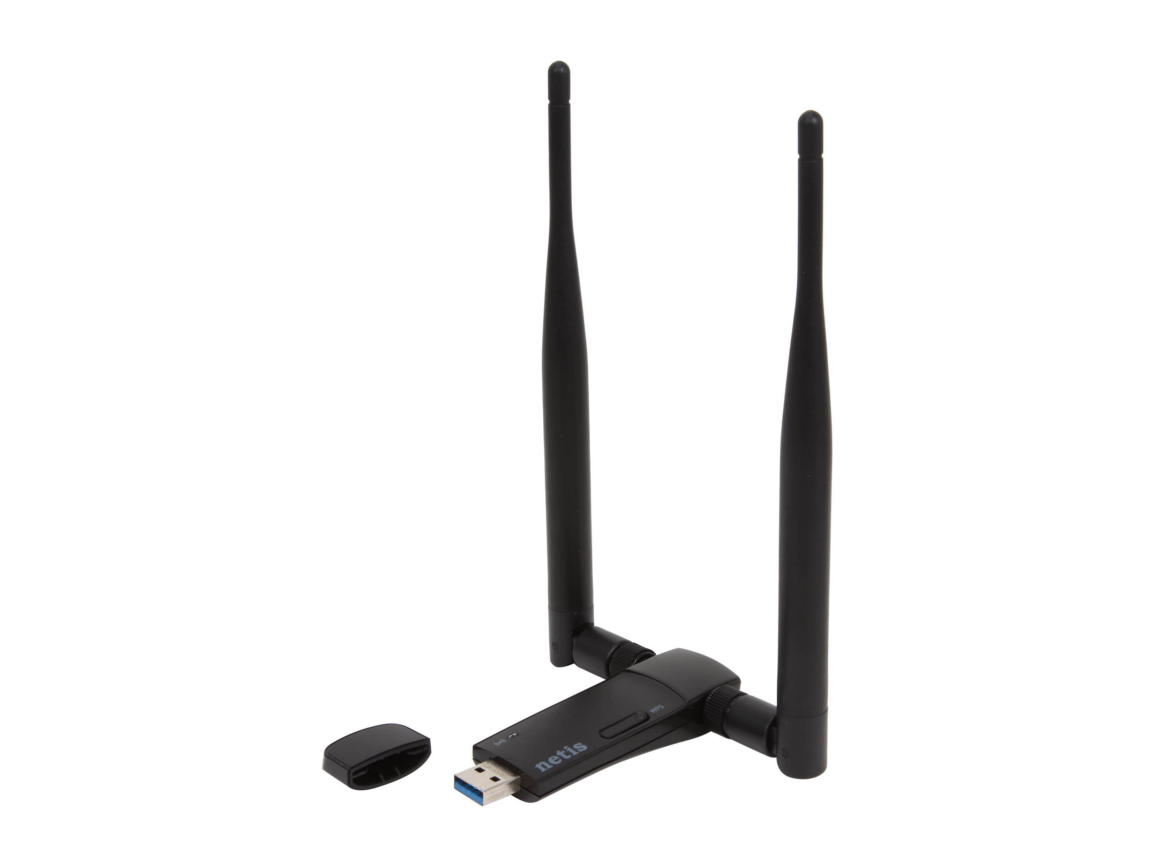 NETIS WF2151 USB 2.0 N600 Wireless Dual Band USB Adapter, Detachable Antennas