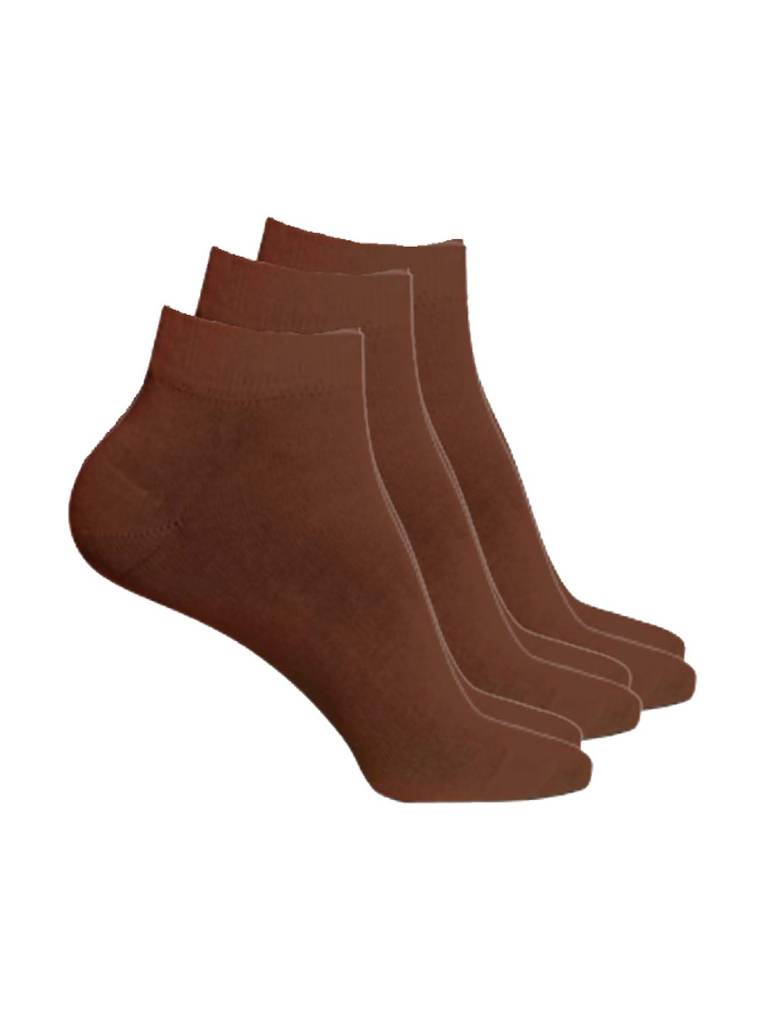 Sokker Brown Socks - Pack of 3