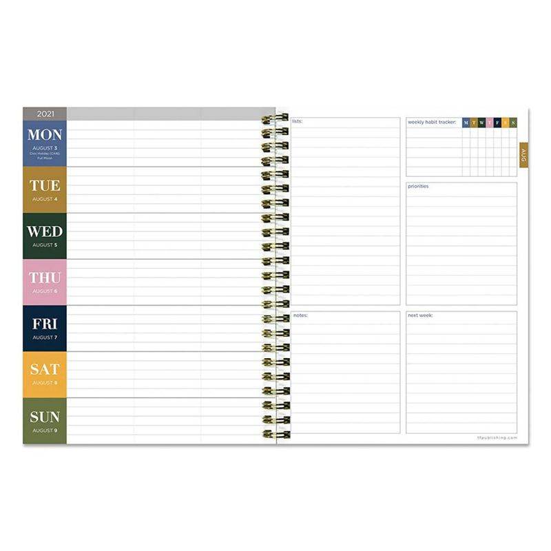 Choose Joy Medium Daily Weekly Monthly July 2020 - June 2021 Planner + Coordinating Planning Stickers