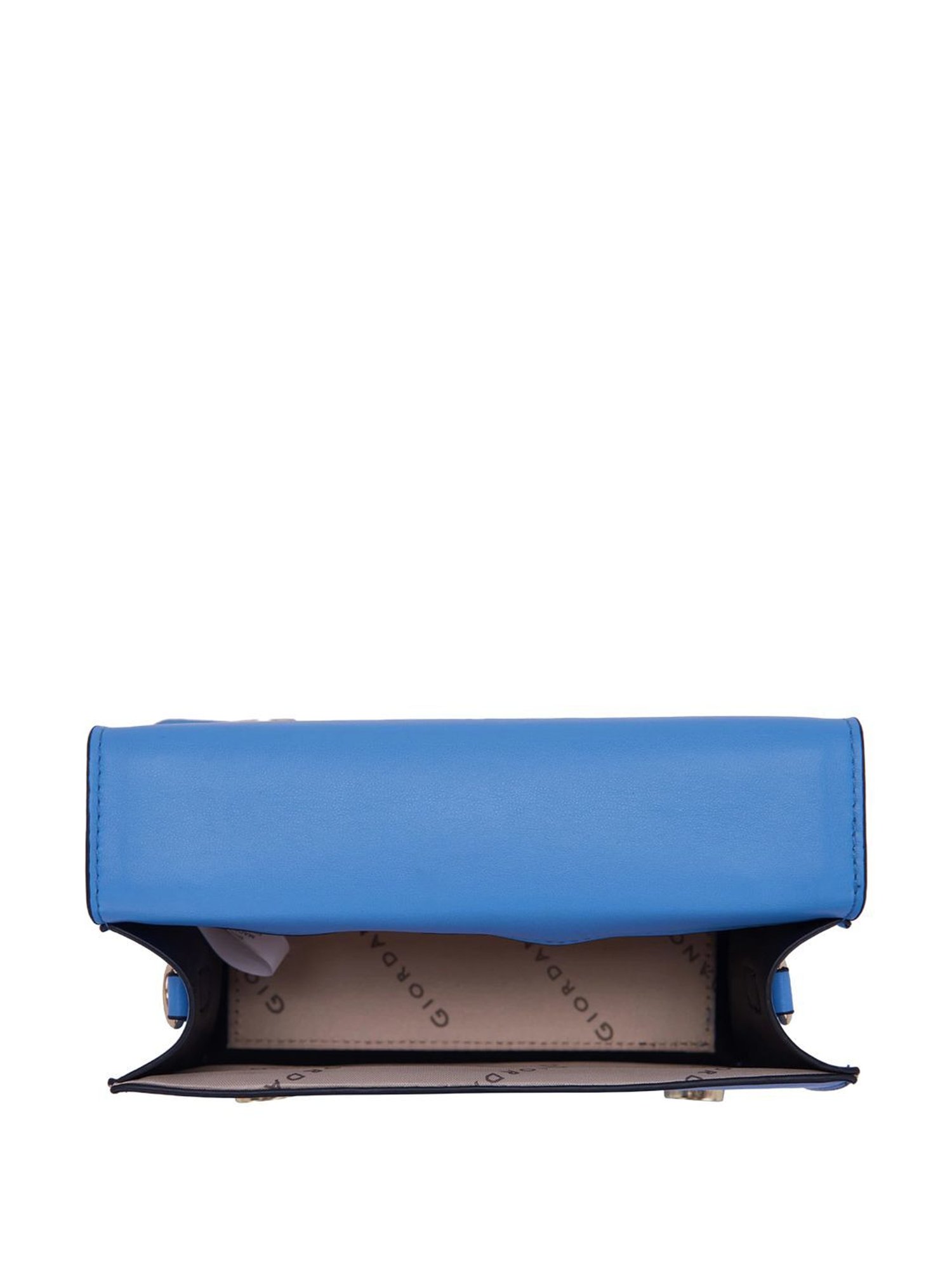 Giordano Blue Quilted Medium Satchel Handbag