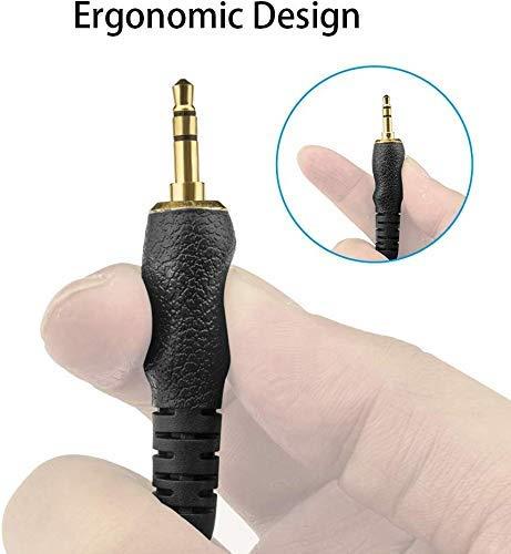 3.5mm Audio Cable EBXYA 3 Feet Stereo Male to Female Extension AUX Cord (2 Pack)