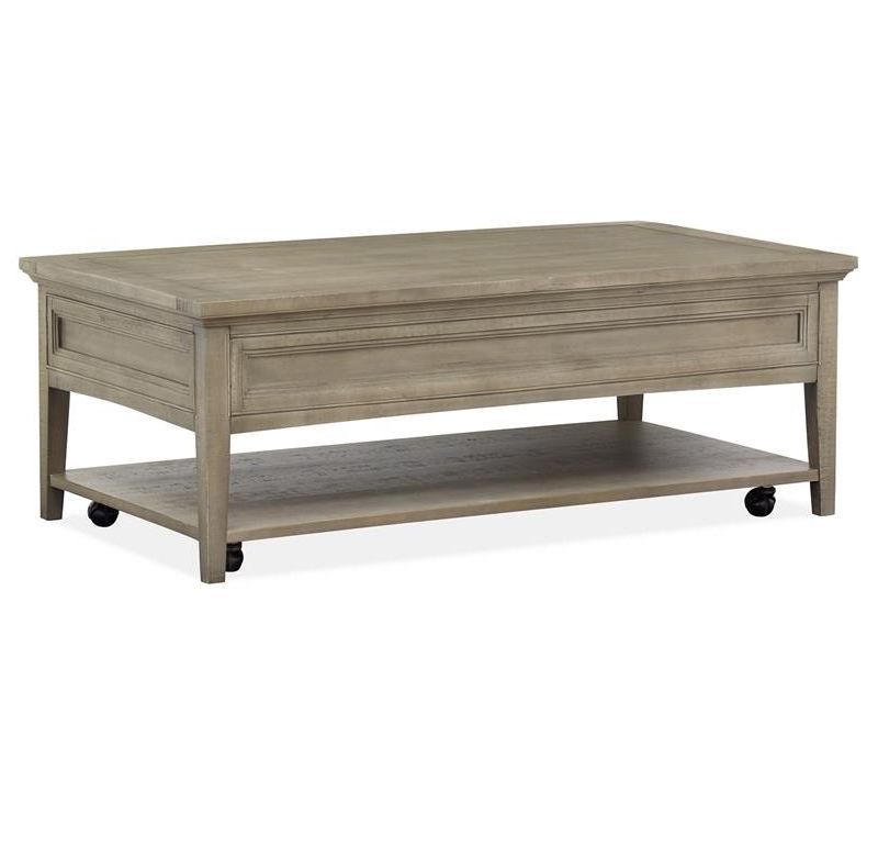 Magnussen T4805 Paxton Place Rectangular Cocktail Table w/Casters