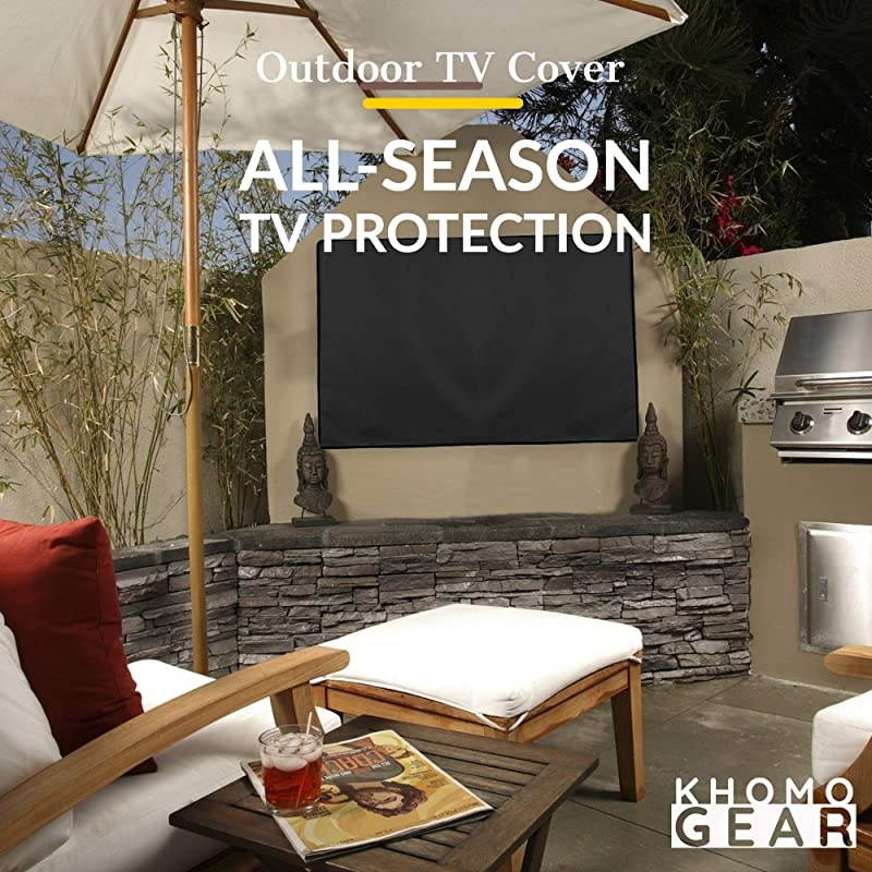 Outdoor TV Cover Panther Series Universal Weatherproof Protector for 22 24 Inch TV Fits Most Mounts Brackets