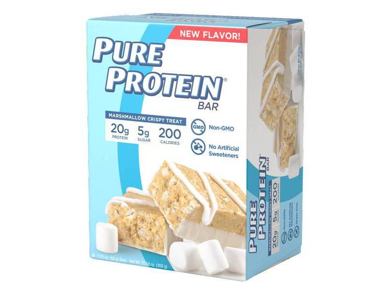 Pure Protein Bar - Marshmallow Crispy Treat - 6ct