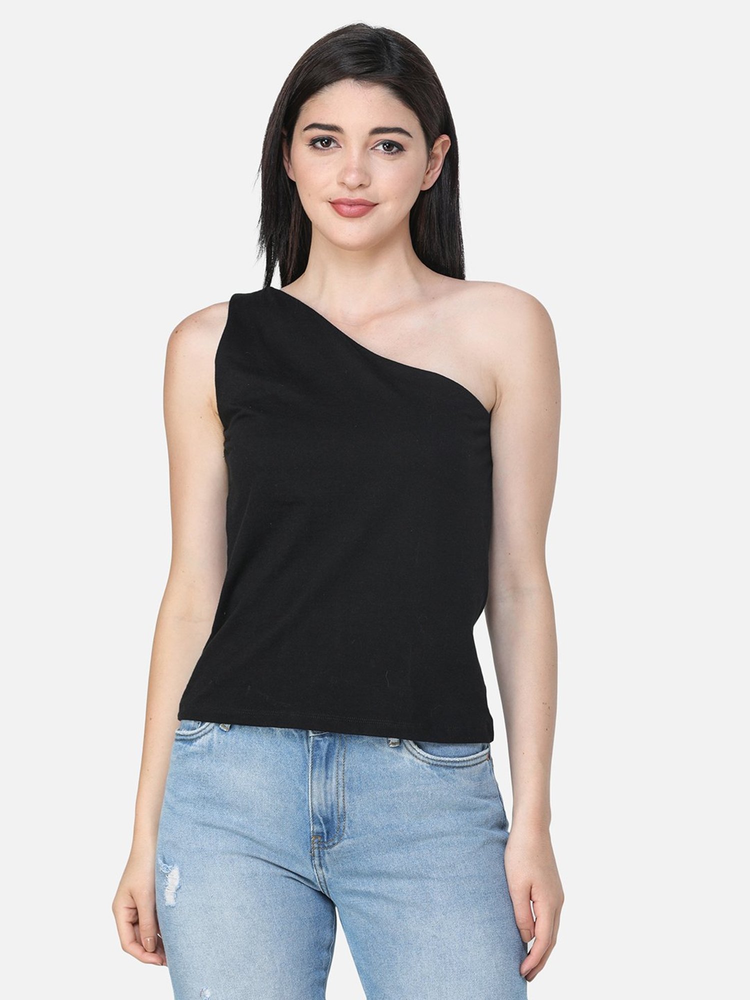 Scorpius Black Regular Fit Top