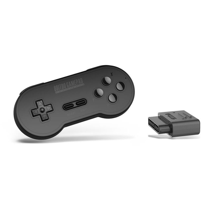Game Controller 8Bitdo SN30 SN Version Retro Wireless Controller Gamepad with Bluetooth Receiver for Windows/ Android/ macOS/ Steam/ Nintendo Switch