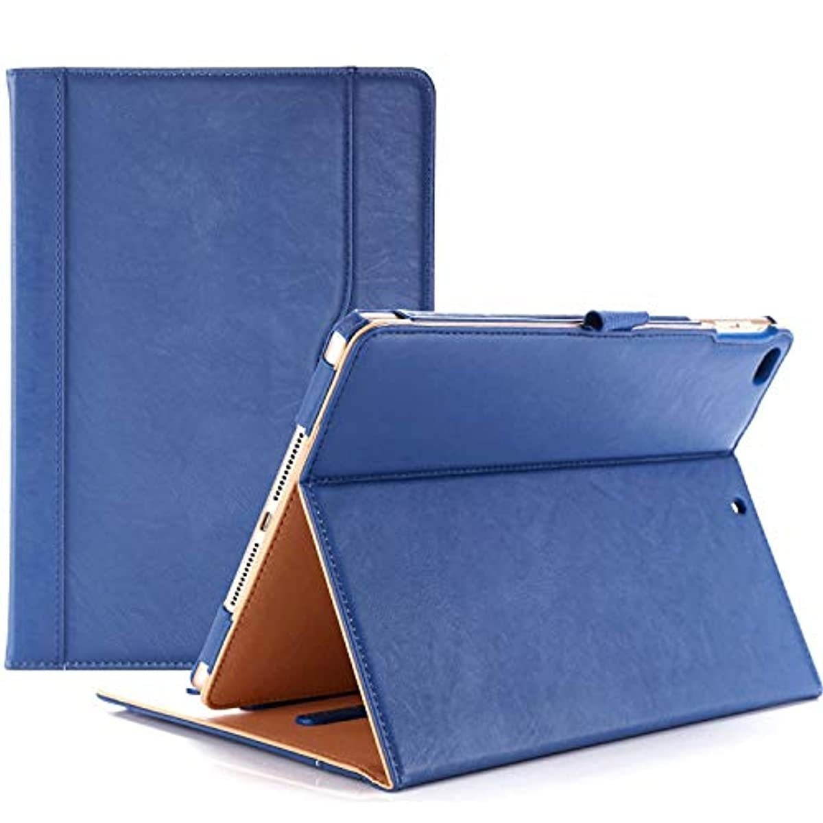 ProCase iPad 9.7 Case (Old Model) 2018 iPad 6th Gen / 2017 iPad 5th Gen Case Bundle with Elastic Apple Pencil Holder Case